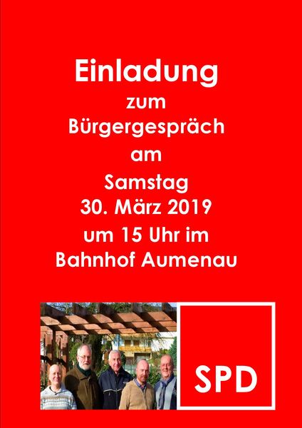 Bürgergespräch 30.03.2019